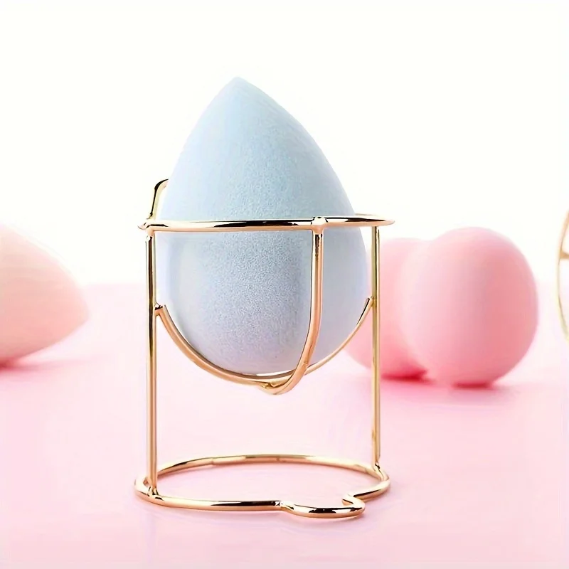Makeup Sponge Stand Holder, Desktop Makeup Puff Holder Storage Rack, Drying Stand for Vanity Makeup Accessories