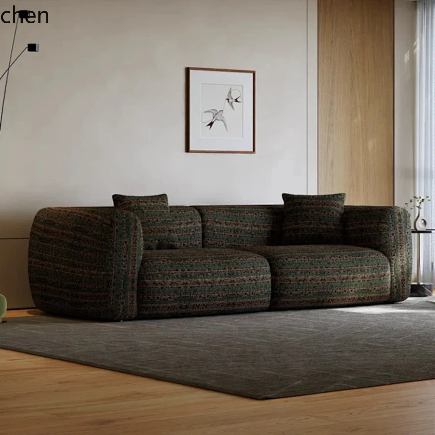 b2 Lazy sofa villa large flat floor living room large sofa decoration