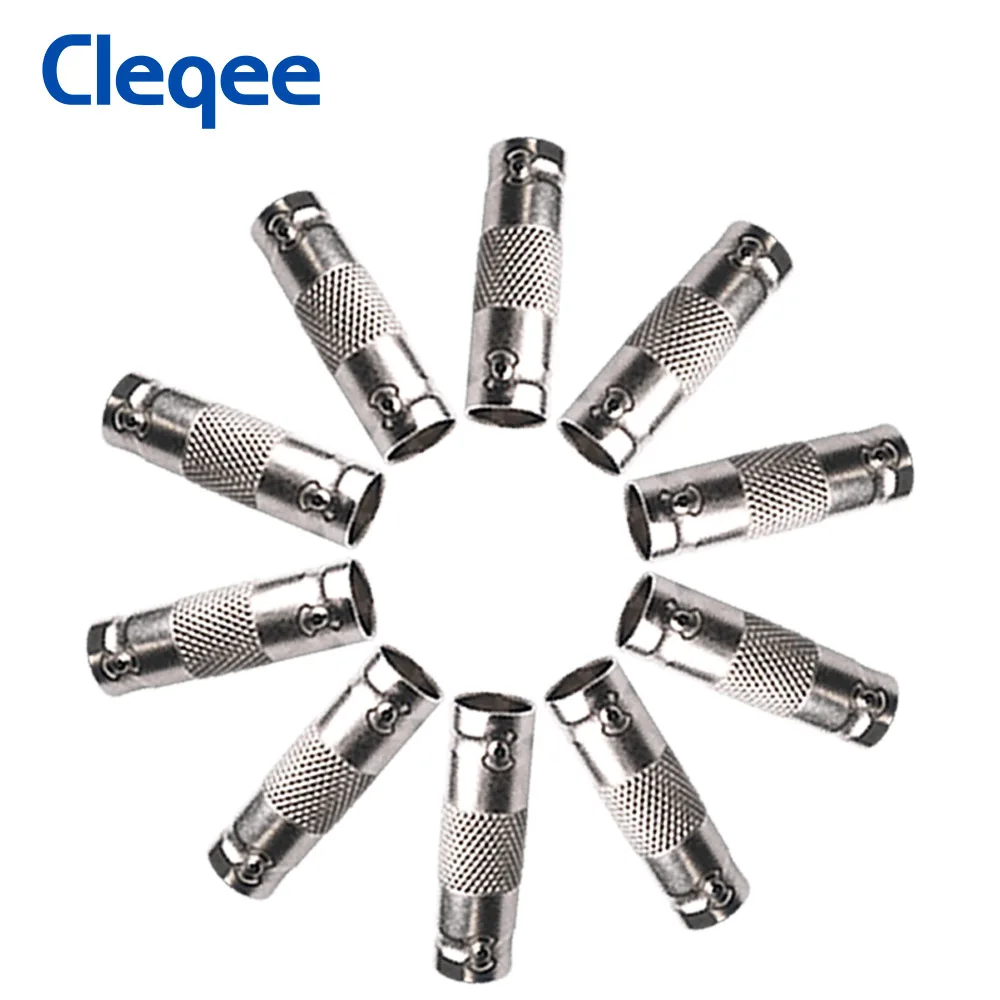 Cleqee BNC Female to Female Connector Straight Adapter Coupler for CCTV Security Camera Survelliance System…