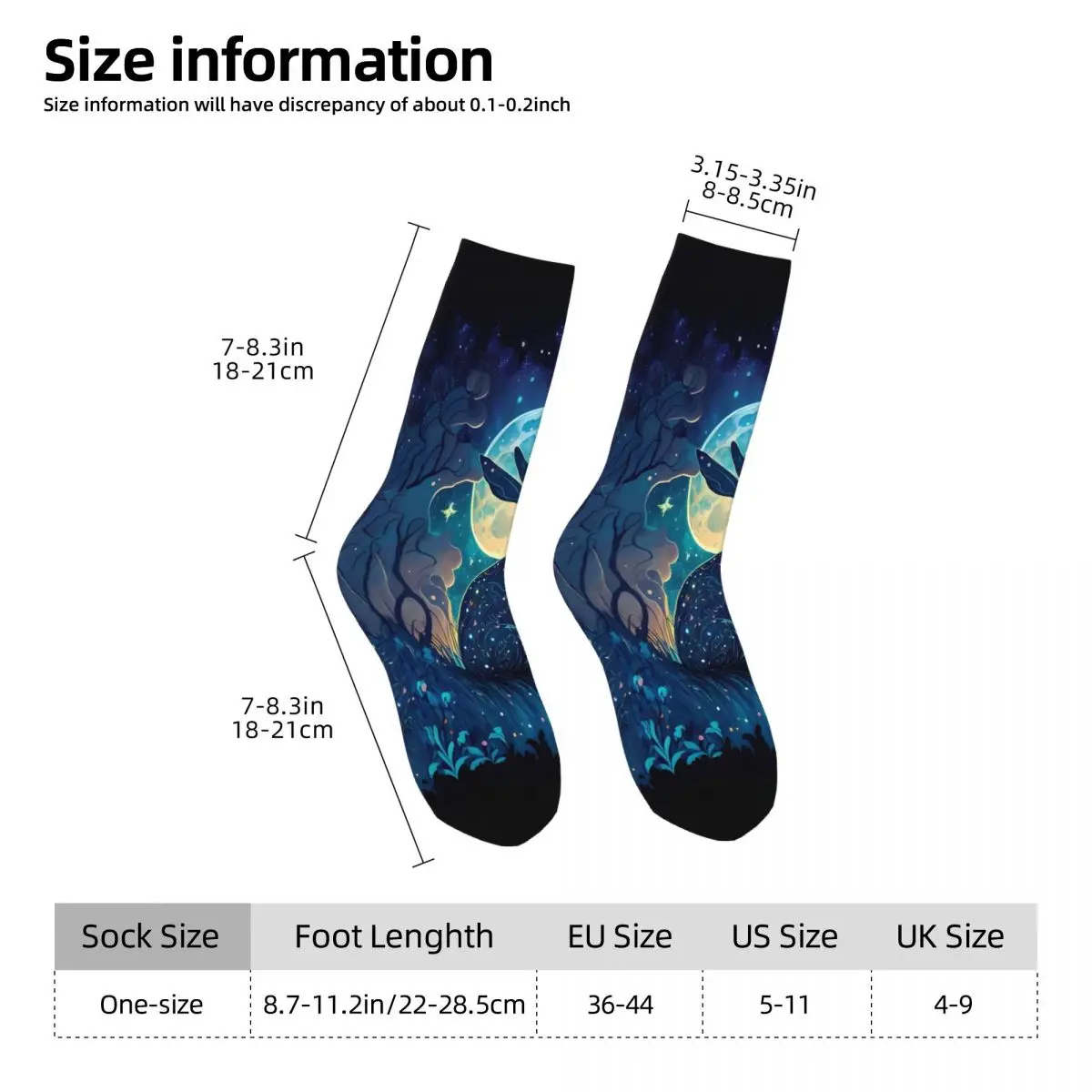 Rabbit Sock Printed Man Polyester