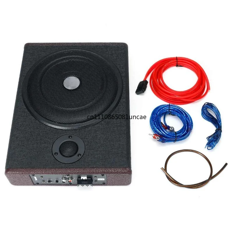

Car Seat Audio 12v Car Special Overweight Bass Car Seat Bluetooth Ultra-thin 10-inch Subwoofer