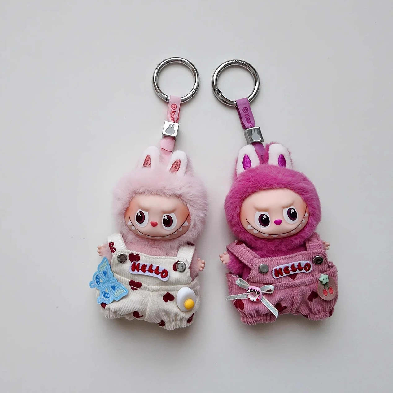 

Комбинезон Love для мини-одежды Labubu 4,0 The Monsters Pin для кукольного наряда Love Series, аксессуары