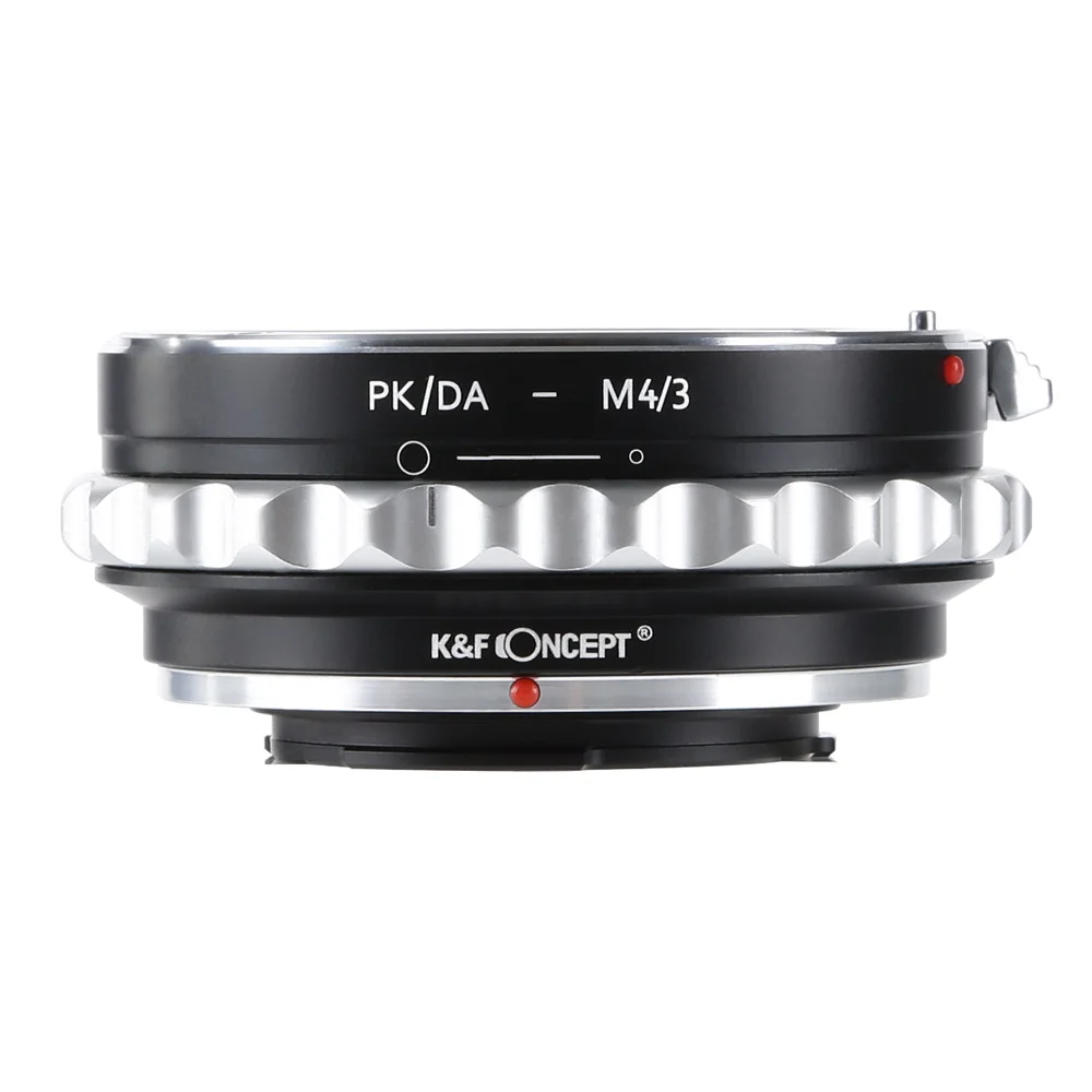 K&F CONCEPT PK/DA-M4/3 Lens Mount Adapter Ring for Pentax PK DA Mount Lens to M4/3 Micro Four Thirds MFT Mount DSLR Cameras Body