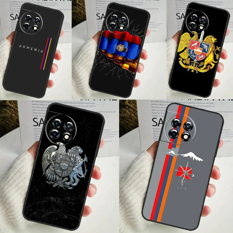 Armenian Flag Case For OnePlus 10T 10R 12R 9R 8T 12 11 9 10 Pro Nord CE 2 3 Lite CE4 2T N10 N20 N30 Cover