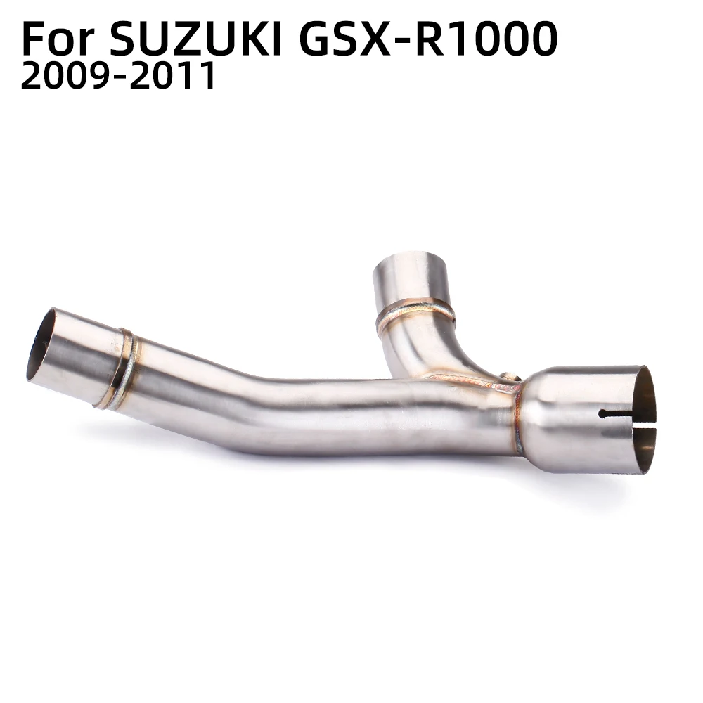 

Exhaust Motorcycle Leak Motorcycle Modified Center Connection Pipe Connect Original Muffler For GSXR1000 2009 - 2011