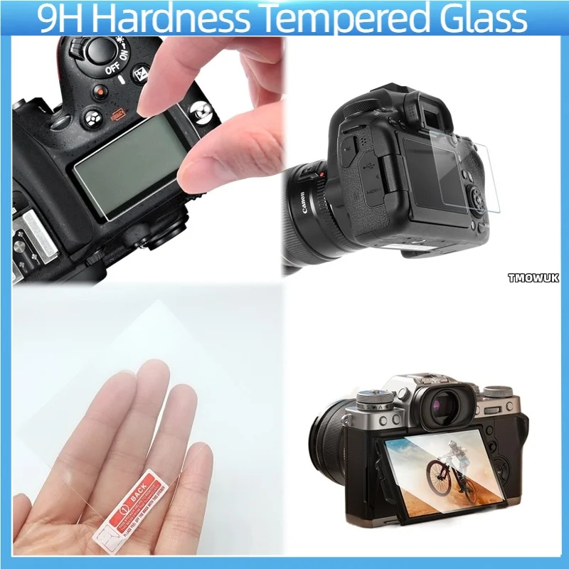 

For Canon EOSRP M6II M6 M50 M100, Dust Repellent, 9H Strong Glass Protector.