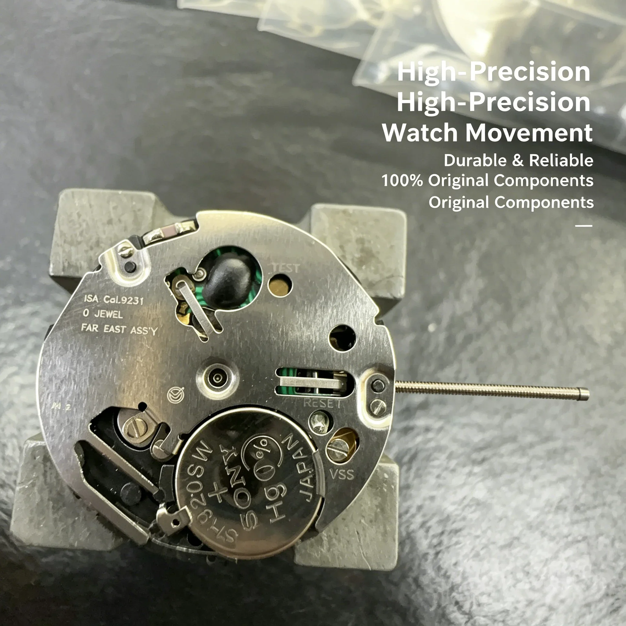 Brand New ISA 9231 Quartz Electronic Watch Mechanism Multi-Function Four Hands Watch Repair Parts Replacement Accessories