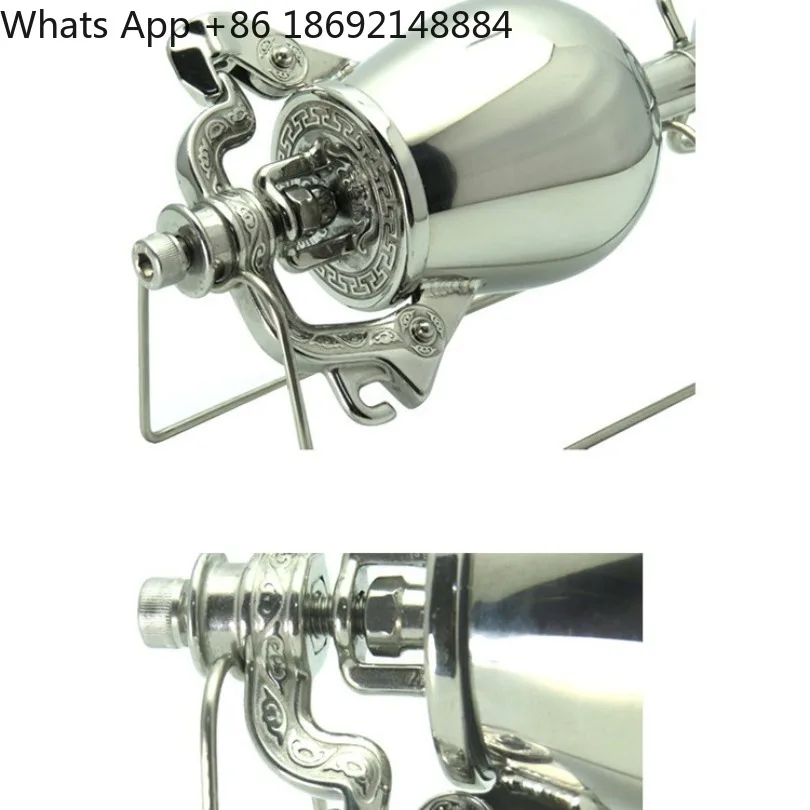 New grain extrusion machine household mini popcorn machine 304 stainless steel hand crank