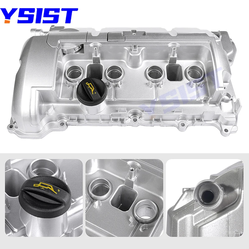 Valve Cover for BMW Mini Cooper R55 R56 R57 R58 R59 R60 R61 1.6L M23021A Aluminum Engine Rocker Cover 11127646554 11127553799