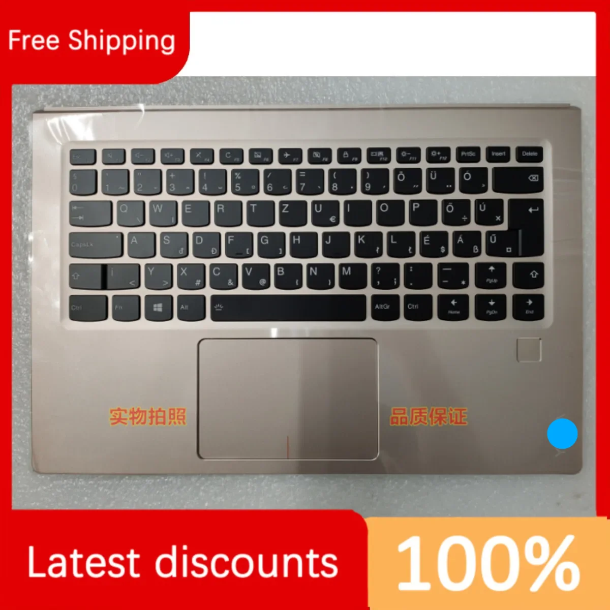 

for Lenovo Yoga 910-13 C Case Assembly Gold Large Return Hungarian Backlight 5CB0M35056