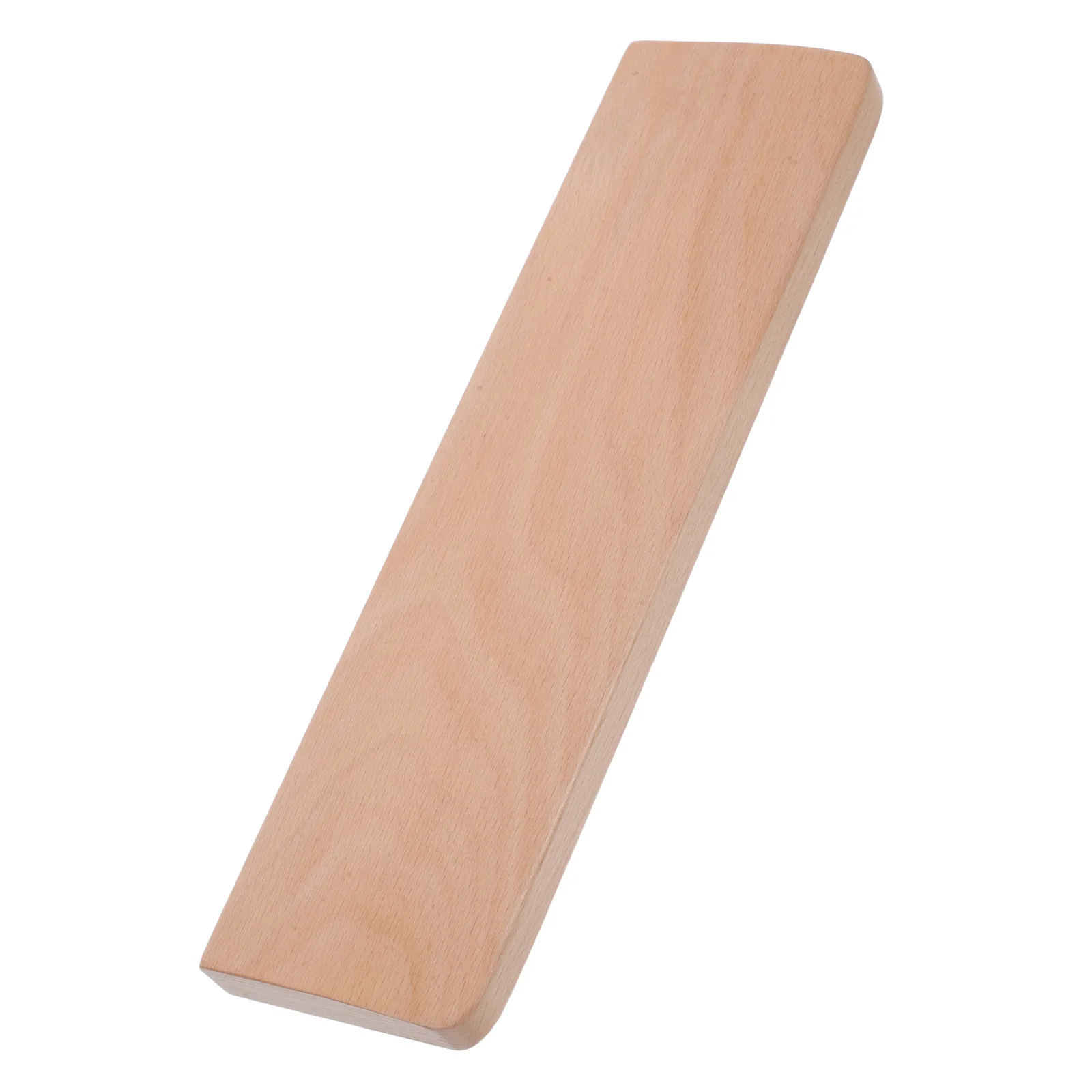 

Innovative Sloped Wood Wrist Rest For Keyboard Anti Beech Design Comfort Palm Support Typing Gaming Mouse Pad