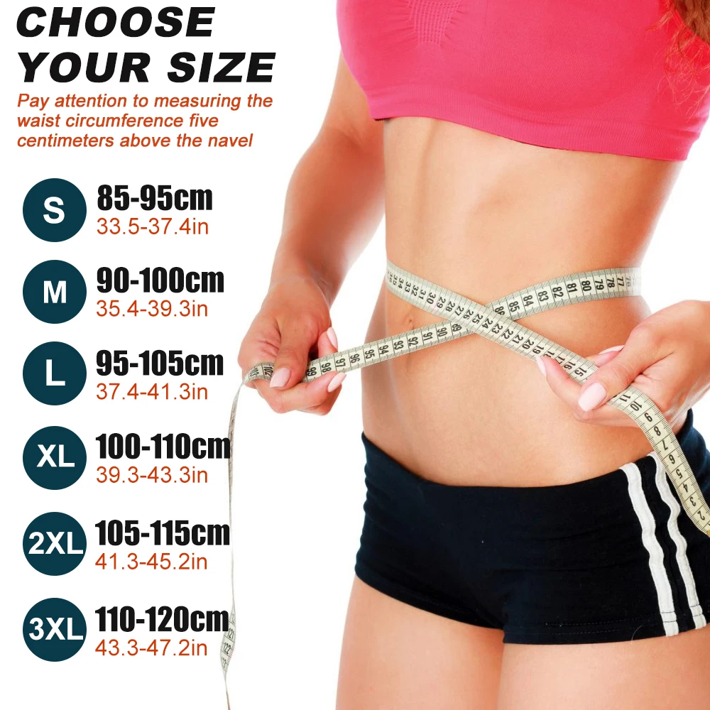 女性 & 男性ウエストトレーナーネオプレンサウナ痩身ベルト腹 - Sweat Waist Trainer Belt Neoprene のレビューと価格