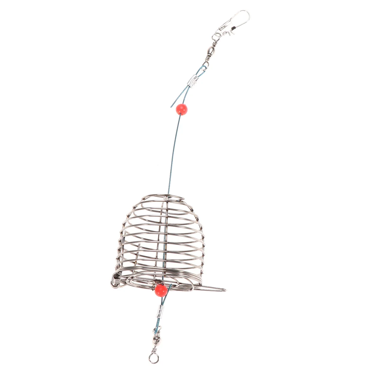 

Fish Bait Cage Stainless Steel Fishing Trap Assorted Sizes for Carp Smelt Eels Crab Lobster Minnows Shrimp Crawfish
