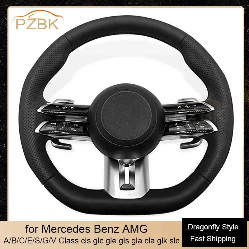 

Upgrade Dragonfly Style Car Steering Wheel for Mercedes Benz AMG A B C E S G V Class cls glc gle gls gla cla glk slc