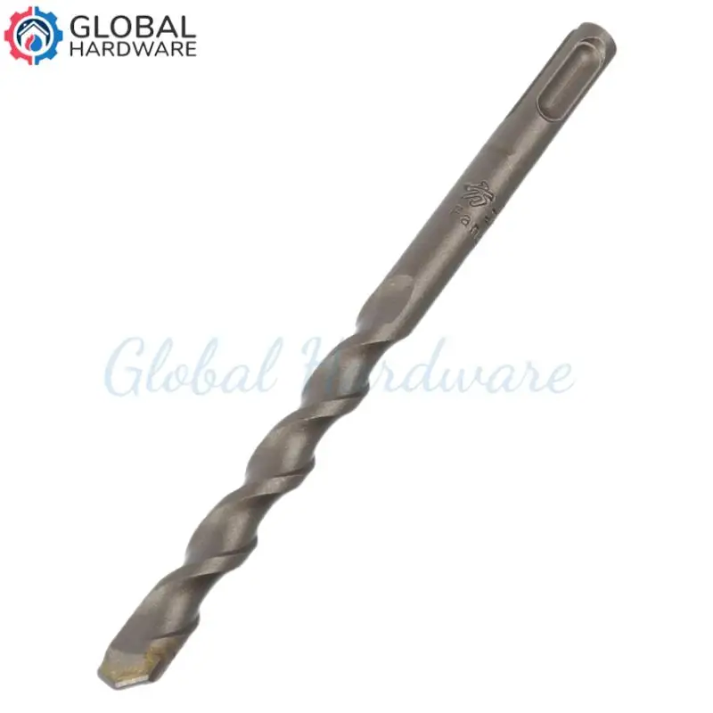 12MM round head impact drill bit 160mm two pits and two slots concrete drill bit steel bar hole opener electric hammer drill bit
