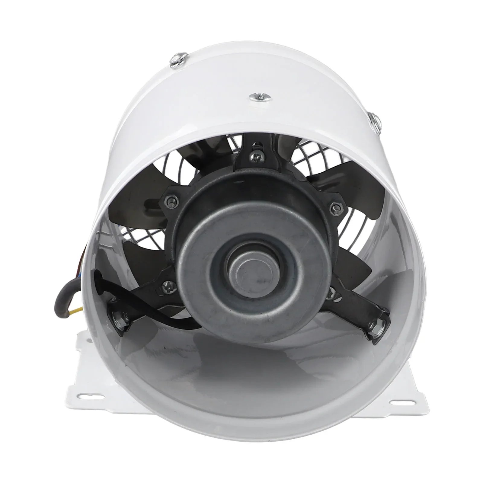 Restaurant Exhaust Fan Exhaust Fan 40W Power 50Hz Frequency 6 Inch Copper Motor Internet Cafe Metal Shell White/Black