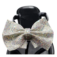 EOFK Sparkle Flip Flops Sandals for Women,Fashion Bow Rhinestone Thong Flat Slippers,Summer Casual Flip-Flops Shoes - Image 5