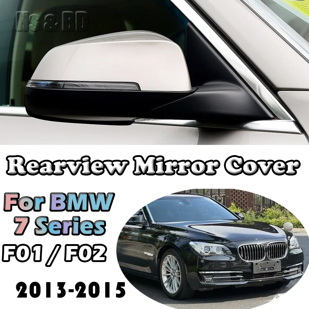

Car Rearview Mirror Cover For BMW 7 Series F01 F02 OEM 51167308683 Wing Door Side Mirror Housing Shell Case Shell Lid replace
