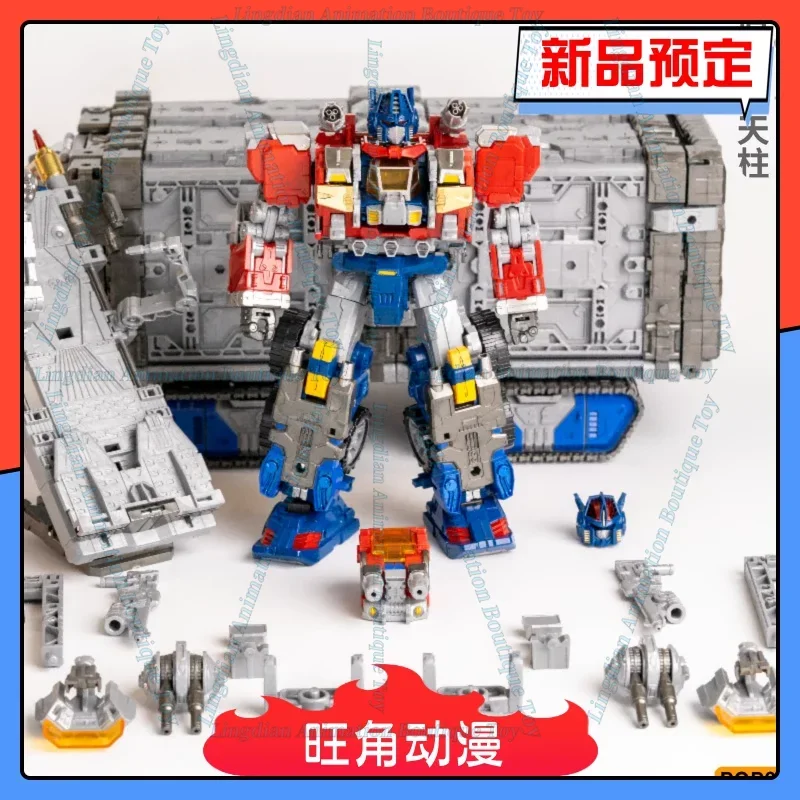 In Stock Transformation Toys Pop01 Diaclone Original Optimus OP Pillar Mecha Model Movable Toy Collection Gift