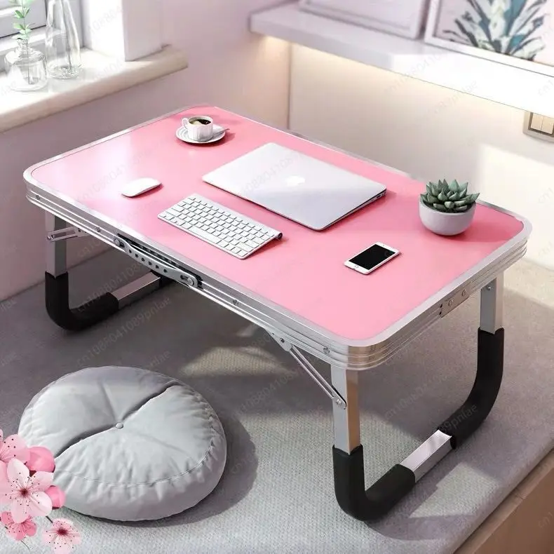 

Складной столик-кровать из алюминиевого сплава 70X50, многоцелевой учебный столик для ноутбука в общежитии