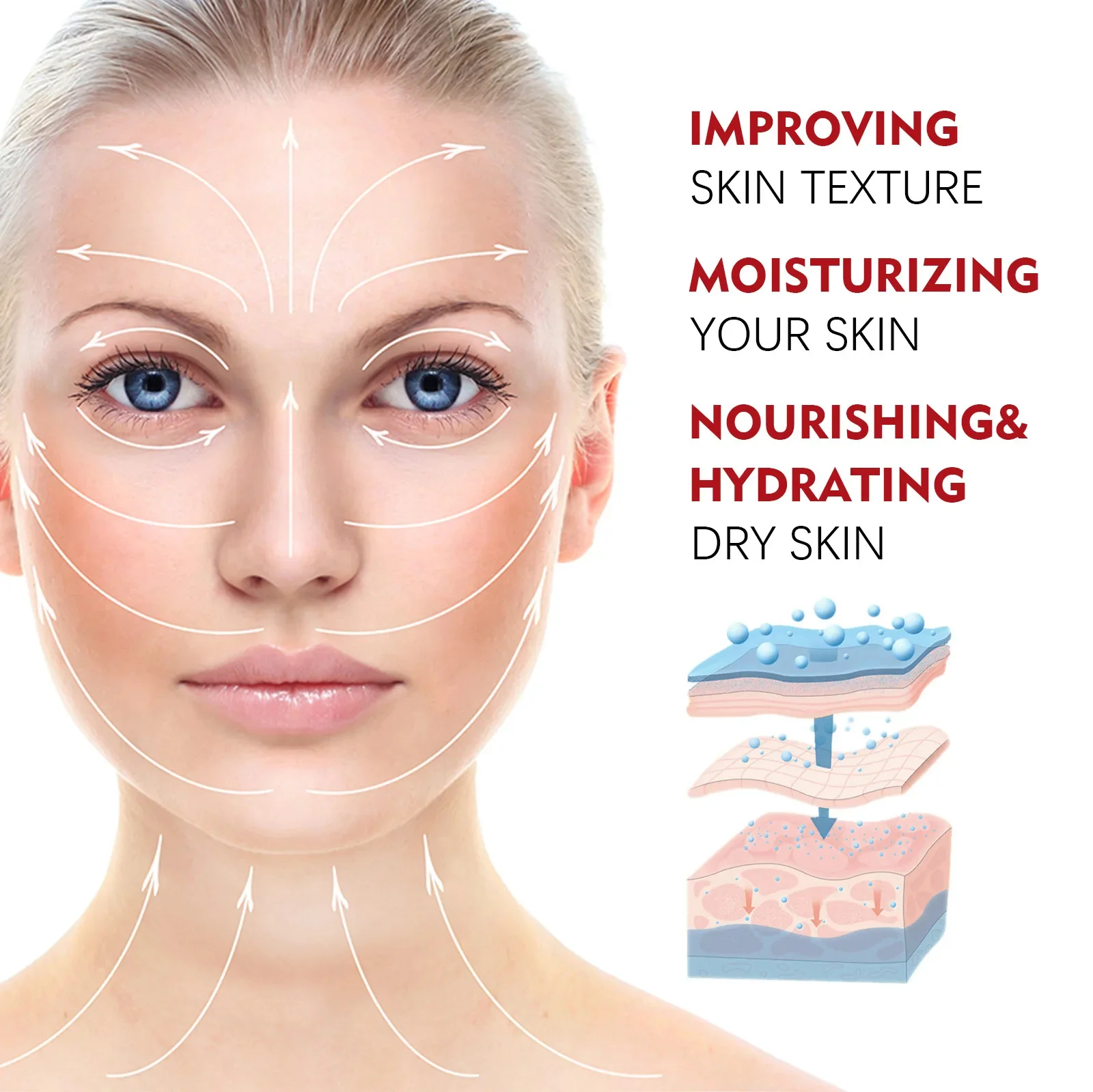 Retinol Rimpel Verwijdering Gezichtscrème Instant Verstevigende Lifting Anti Veroudering Vervagen Fijne Lijntjes Whitening Hydraterende Huidverzorgingscosmetica