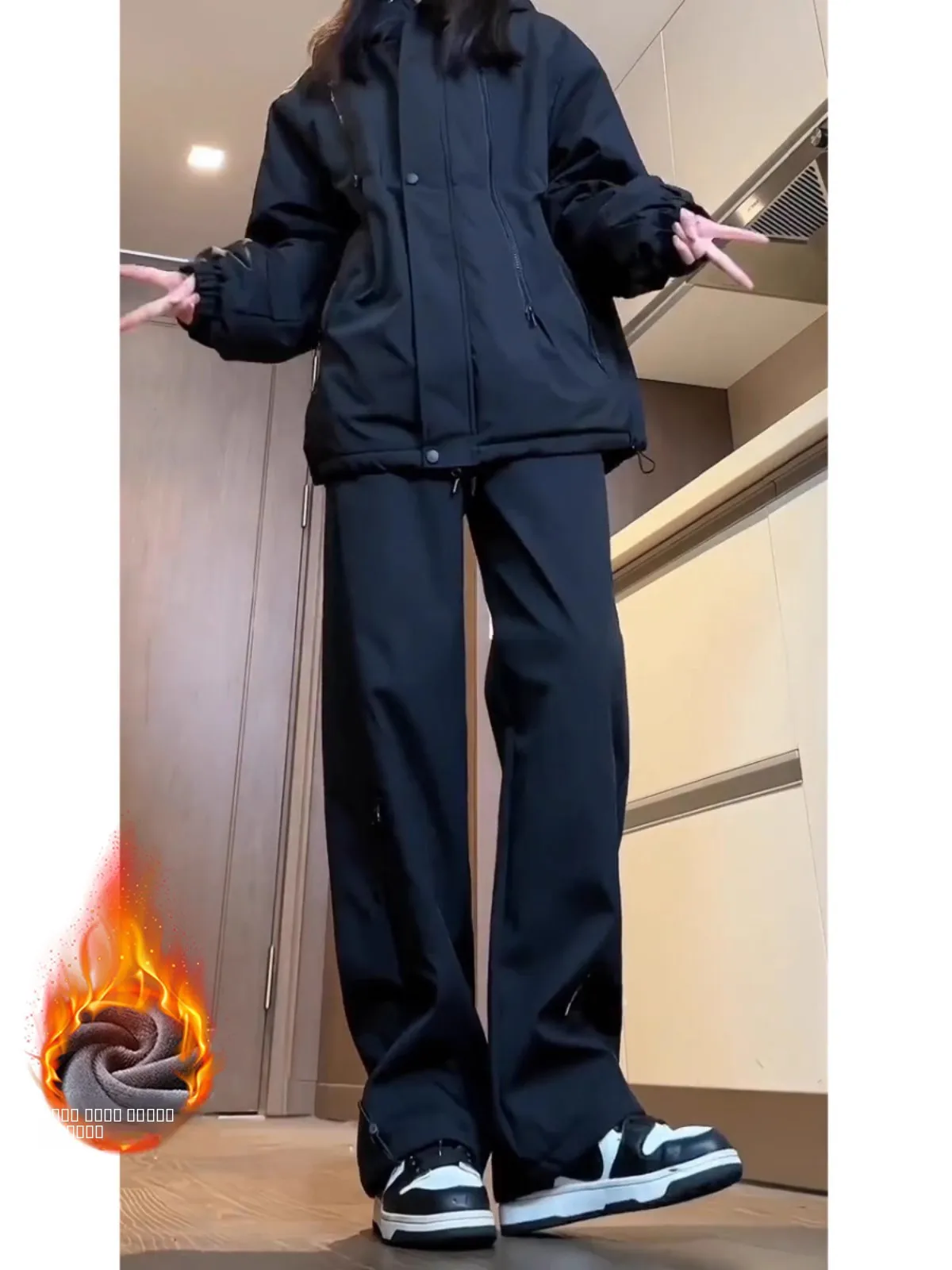 

Утепленные флисовые рабочие брюки для активного отдыха, ветрозащитные, водонепроницаемые, повседневные, прямого кроя, осенне-зимние, прочные, карго-брюки