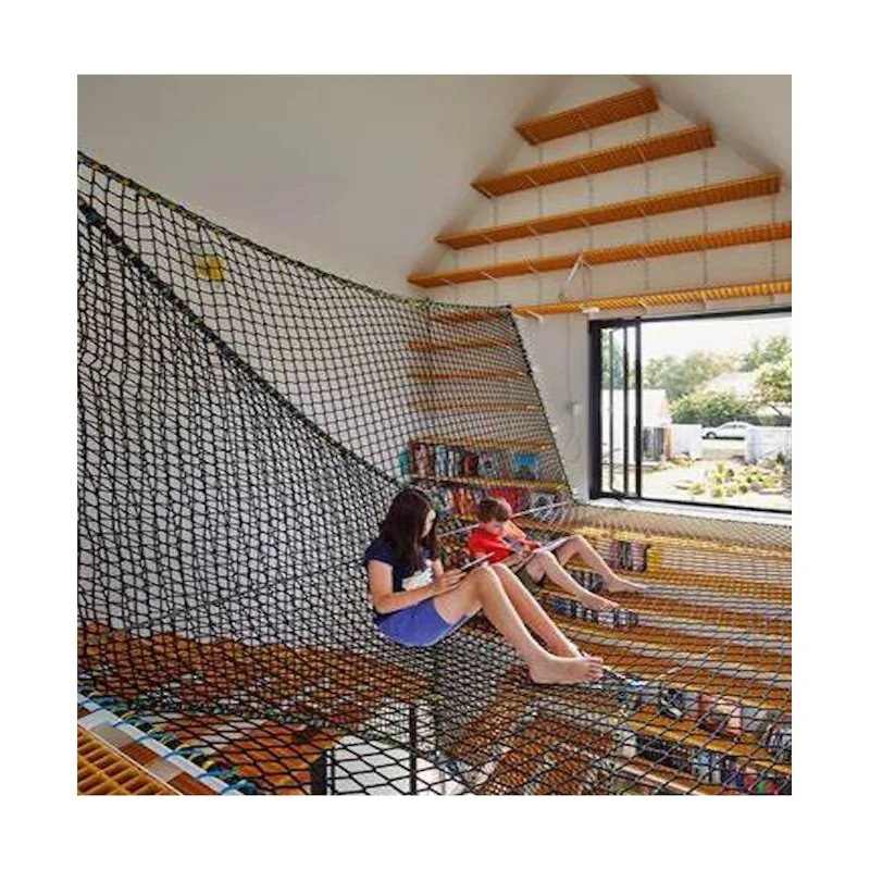 Popular children's climbing rope net attic net attic with mesh plastic net pigeon attic floor mat