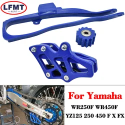 Chain Slider Swingarm Guide Lower Roller and Chian Guide Guard KitS For YAMAHA YZ125 250 YZ250F YZ450F 250F YZ250X WR250F WR450F
