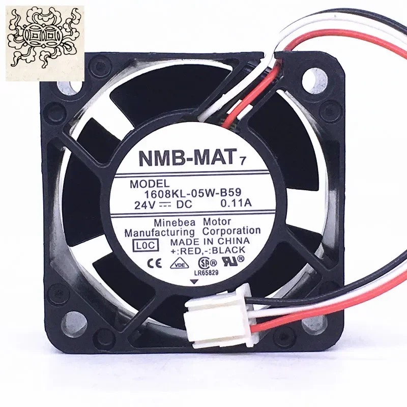 

Ltsf For NMB 1608KL-05W-B59 DC 24V 0.11A 40x40x20mm 3-Wire Server Cooling Fan