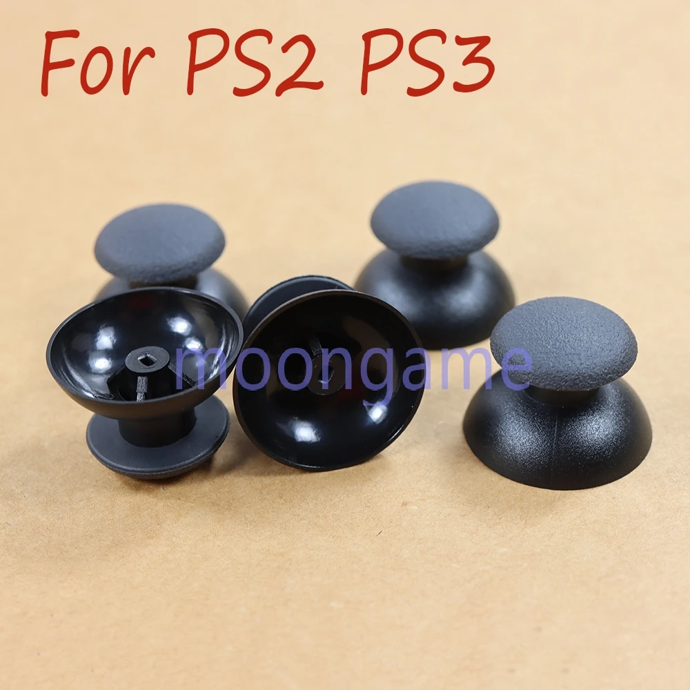 6pcs Black Small Hole Thumbsticks Cap For PS2 PS3 Controller Analog Joystick Cap - Image 2