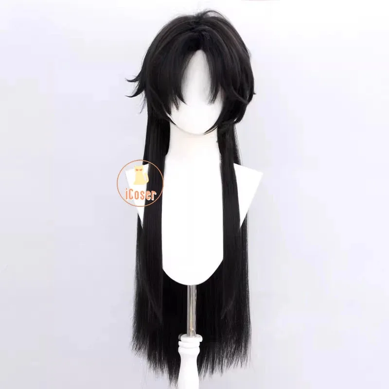 

asdh8@Genshin Impact The Captain Cosplay Wig Il Capitano Eleven Fatui Harbingers Natlan Halloween Party for Women Men Carnival P