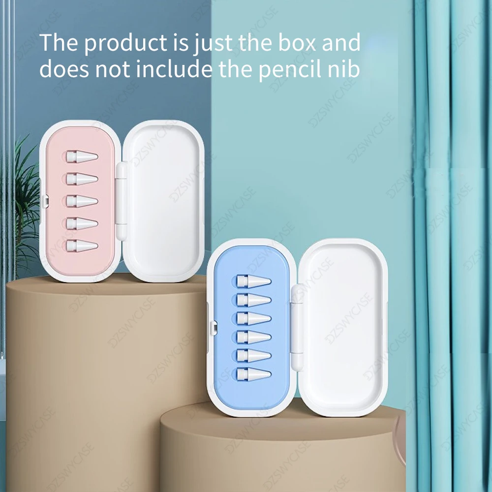 Portable Apple Pencil Tip Holder,Hard Shell Protective Case For Nibs,Lightweight & Compact,The Product Does Not Include The Nib