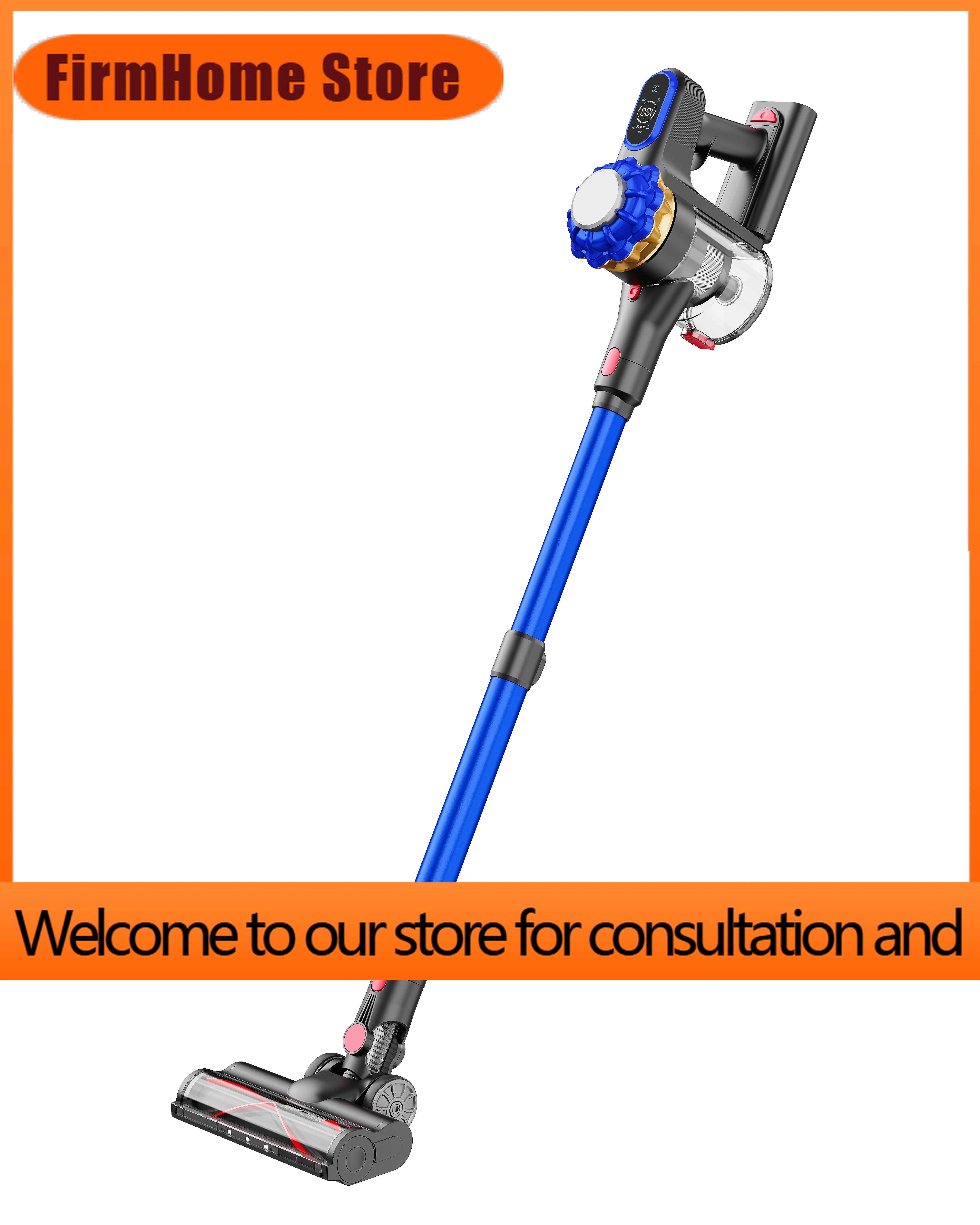 FirmHome StoreLarge Capacity Injection Color Rechargeable Handheld Price Vacuum Cleaner Vacuum Cleaner Cordless