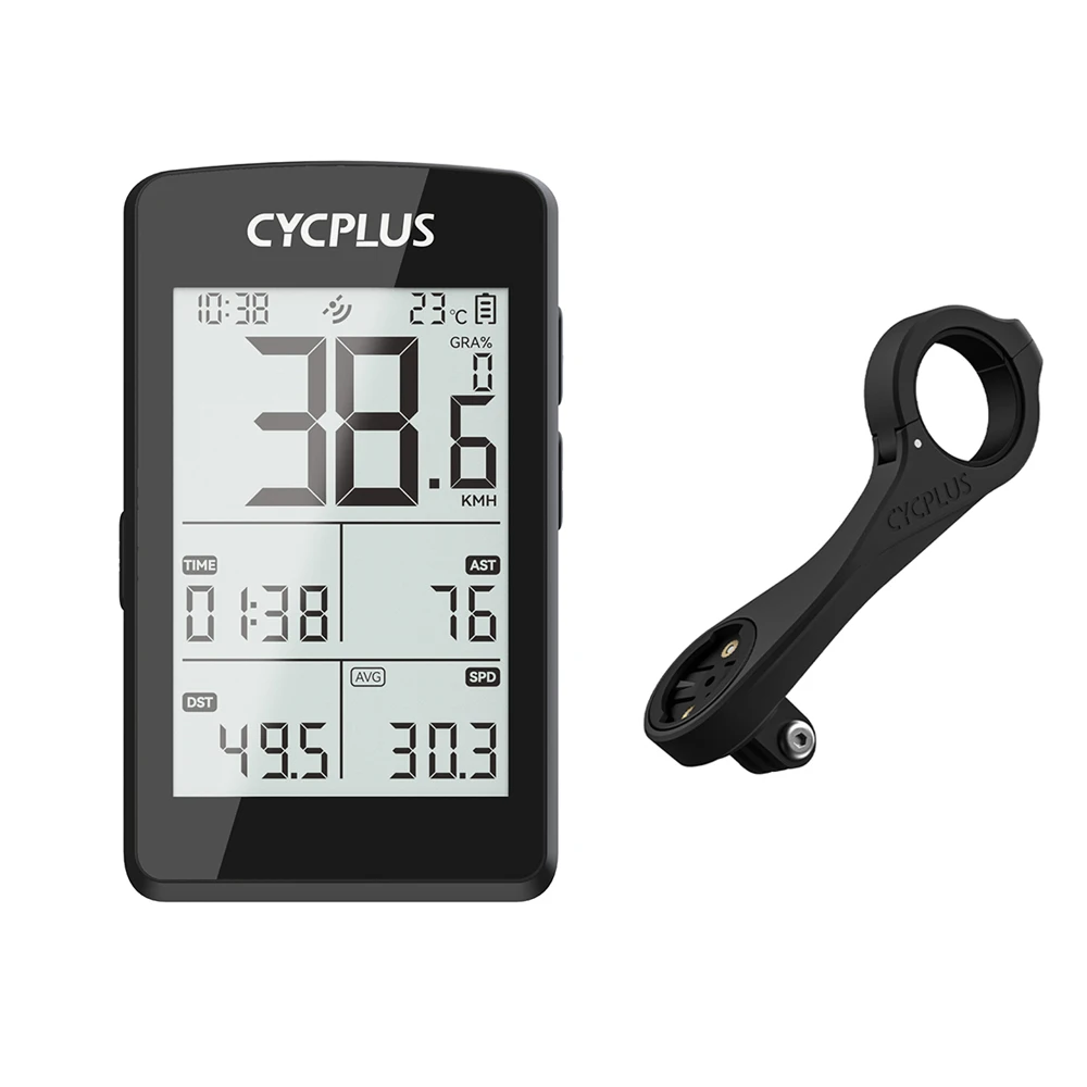 

CYCPLUS GPS Bike Computer Bicycle Speedometer Cycling Odometer Wireless Stopwatch With Mount Holder Bike Accessories