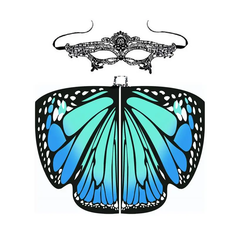 

Butterfly Wings Costume Adult Carnival Costumes Butterfly Wings Costume Poncho For Halloween Fancy Dress Party Cosplay