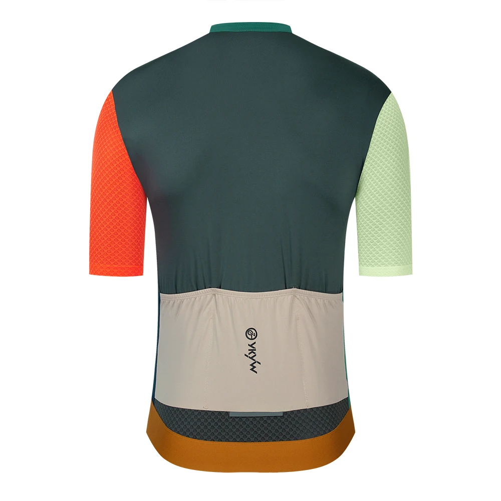 YKYW Multiple Color Summer Men's Short Sleeve Cycling Jersey Breathable Bicycle T-Shirt Sport Clothing Pro Team Racing Bike Tops - Image 2