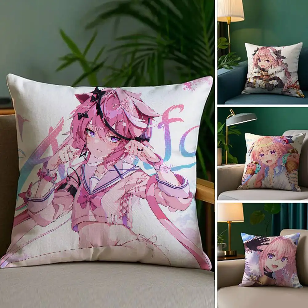 Аниме Fate Apocrypha Astolfo наволочка из плюшевой ткани, мягкая наволочка, двухсторонний принт, чехол для диванной подушки, плед