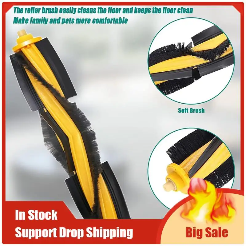 

Top Deals Accessories For Ecovacs Deebot T9, T9+, T8, T8+, T8MAX, N8, 920, 950, N7 Robot Vacuum Cleaner Replacement Spare Parts