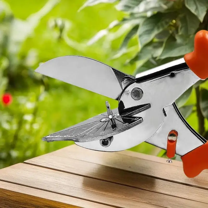 45-135 ° ميتري القاطع اليد القص متعددة الوظائف زاوية القص ميتري مقص انحياز سلك قاطع القناة بولي كلوريد الفينيل/PE/البلاستيك/الأنابيب خرطوم مقص #3