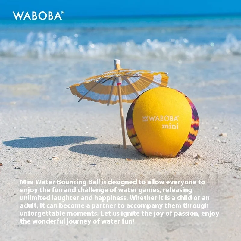 Jogo de balão de água waboba tropical especial flutuante bola de brinquedo de entretenimento aquático para adultos e crianças diversão na piscina