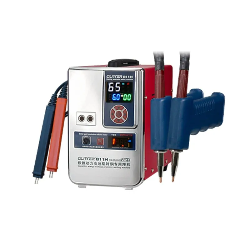 811H Spot Welder - 42KW Capacitor Storage for Aluminum/Nickel/Copper, Resistance Test & Portable
