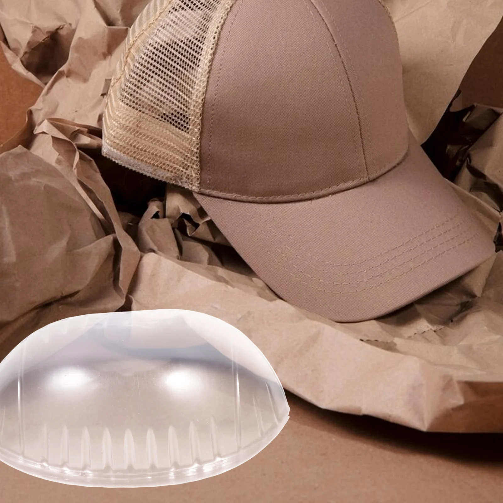 

50 Pcs Hat Display Cap Holder Plastic Hats Support Insert Inner Frame Baseball Supports Men and Women