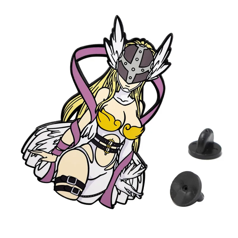 Digital Monster Enamel Pin Colorful Anime Brooches Woman Men Backpack Accessories Bags Badge Fashion Lapel Jewelry Fans Gift