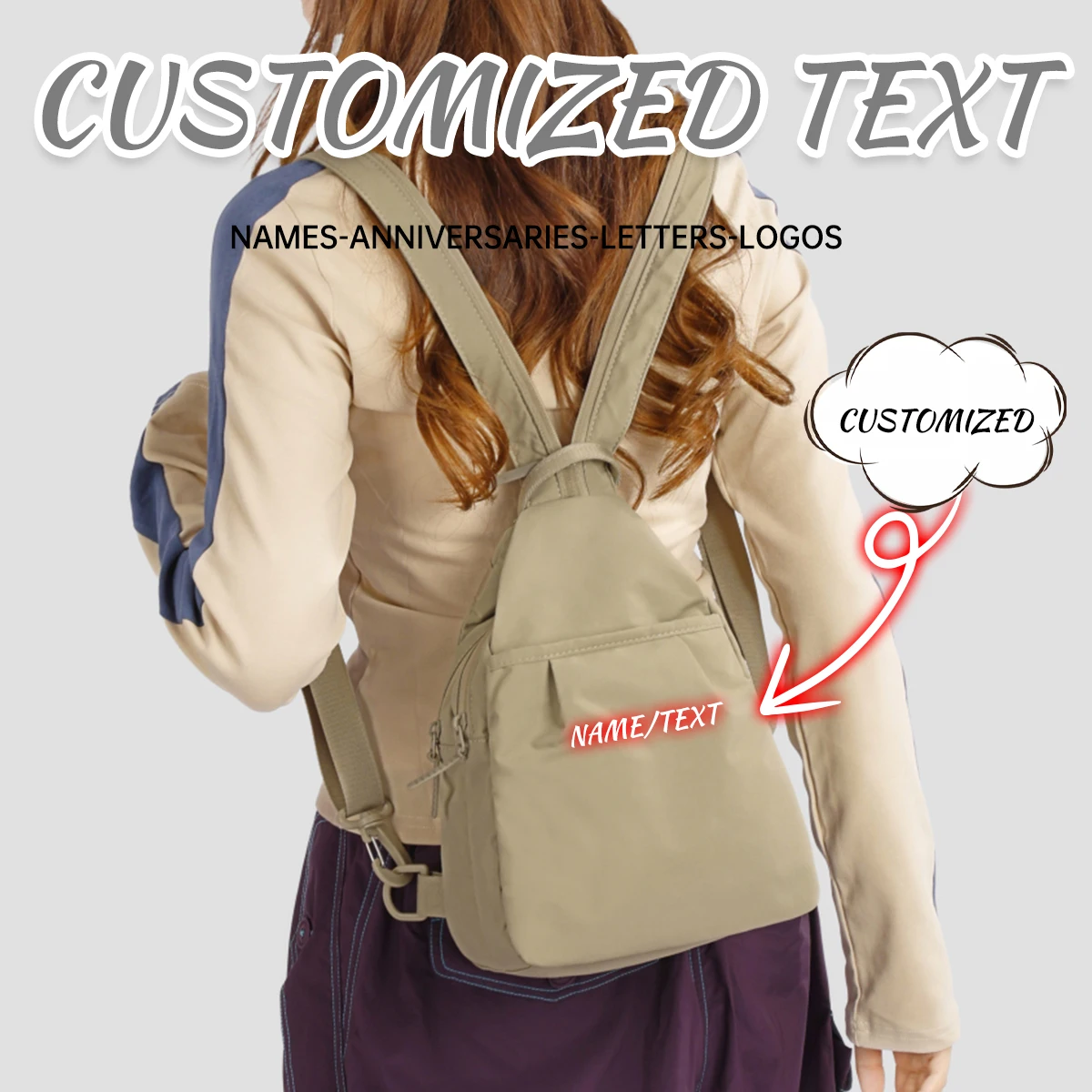 

Легкий уличный рюкзак с индивидуальным логотипом для мужчин,многофункциональный водонепроницаемый рюкзак для альпинизма и путешествий, женская школьная сумка, сумка через плечо, персонализированный дизайн своими руками