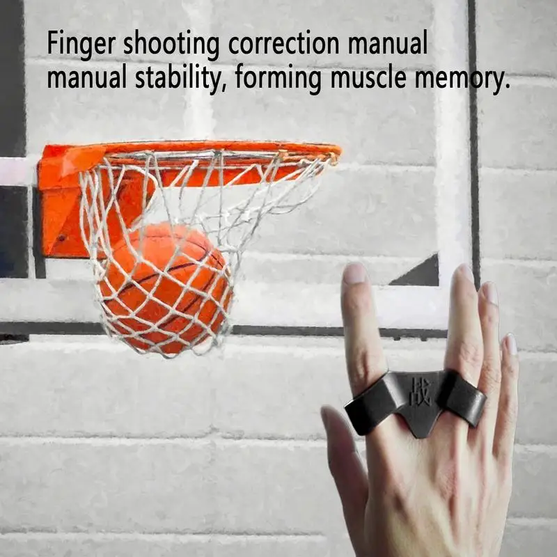 Shooting Finger Posture Correction Helper Basketball Training Supplies Finger Training Aid Equipment for Improving Shot