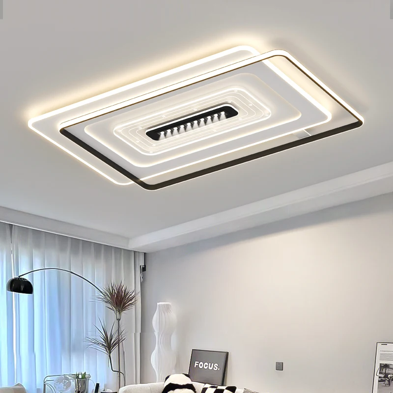 Plafonnier LED au Design Nordique, Luminaire Décoratif d'Nik, Idéal pour un Couloir, une Allée, une Véranda, une Chambre à Coucher, un Salon, une Salle d'Étude