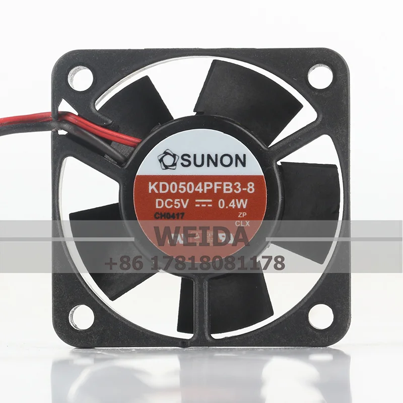 New Original SUN0ON KD0504PFB3-8 4010 DC5V 0.4W 40*40*10MM dual ball switch Quiet cooling fan