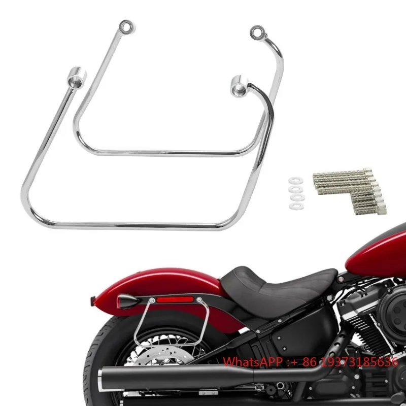

Motorcycle Saddlebag Support Bracket Kit For Harley Softail Slim FLSL 2018-2021 Street Bob FXBB 2019 STANDARD FXST 2023 2022