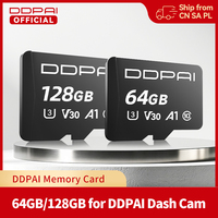 DDPAI Memory Card 64GB 128GB SD Card Class 10 for DDPAI Dash Cam Car Camera Car DVR Adapters