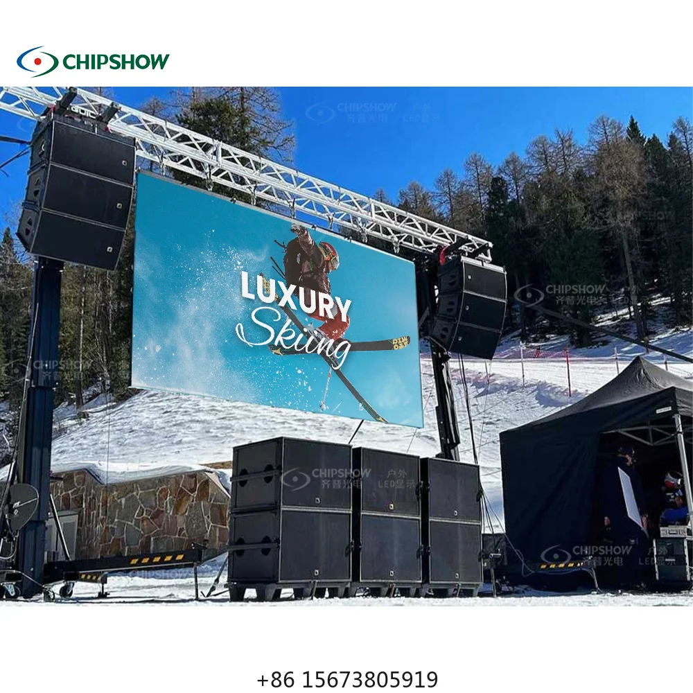 

Outdoor P3.91 500x500mm Panel Event Stage IP65 Waterproof LED Display Screen